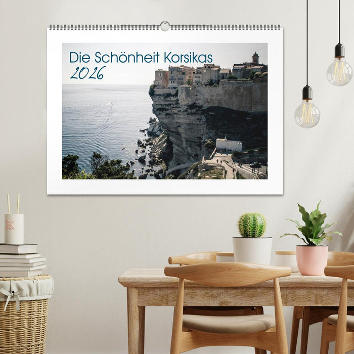 Die Schönheit Korsikas (CALVENDO Wandkalender 2026)