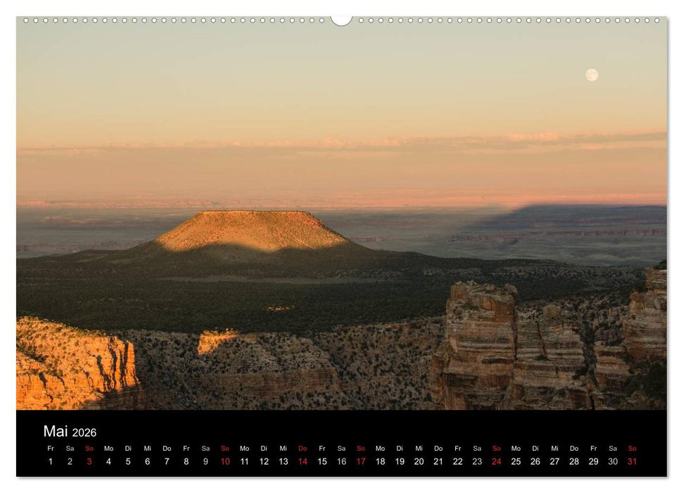 Faszination Grand Canyon / CH-Version (CALVENDO Premium Wandkalender 2026)