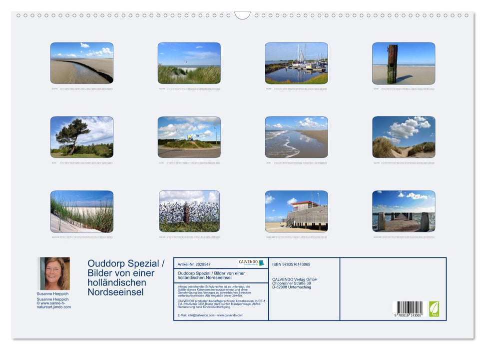 Ouddorp Spezial / Bilder von einer holländischen Nordseeinsel (CALVENDO Wandkalender 2026)