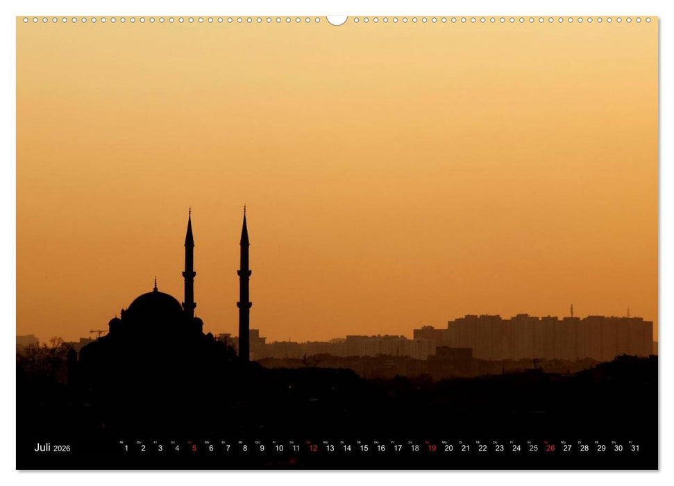 Istanbul - Konstantinopel - Byzanz (CALVENDO Premium Wandkalender 2026)