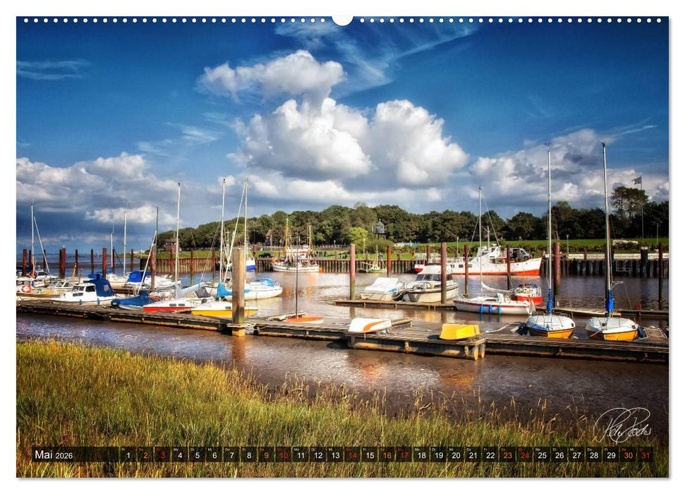 Friesland - Nordseebad Dangast / CH-Version (CALVENDO Premium Wandkalender 2026)