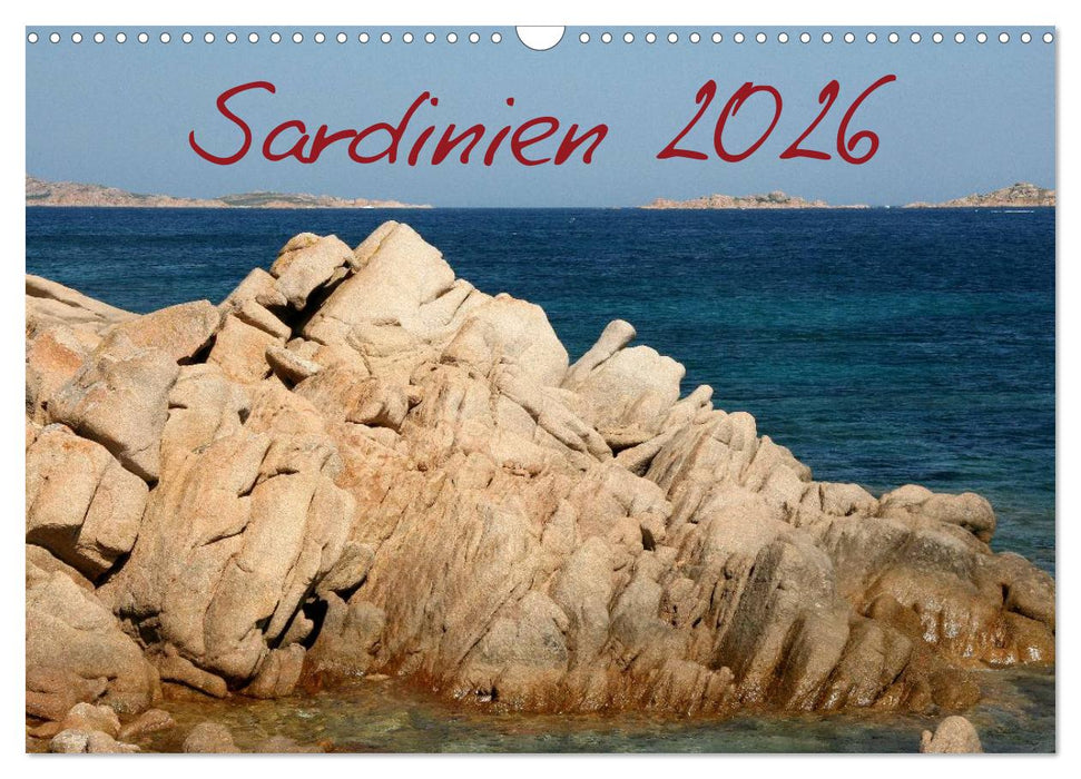 Sardinien 2026 (CALVENDO Wandkalender 2026)