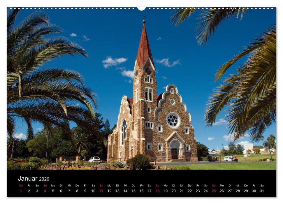 Namibias Highlights (CALVENDO Premium Wandkalender 2026)
