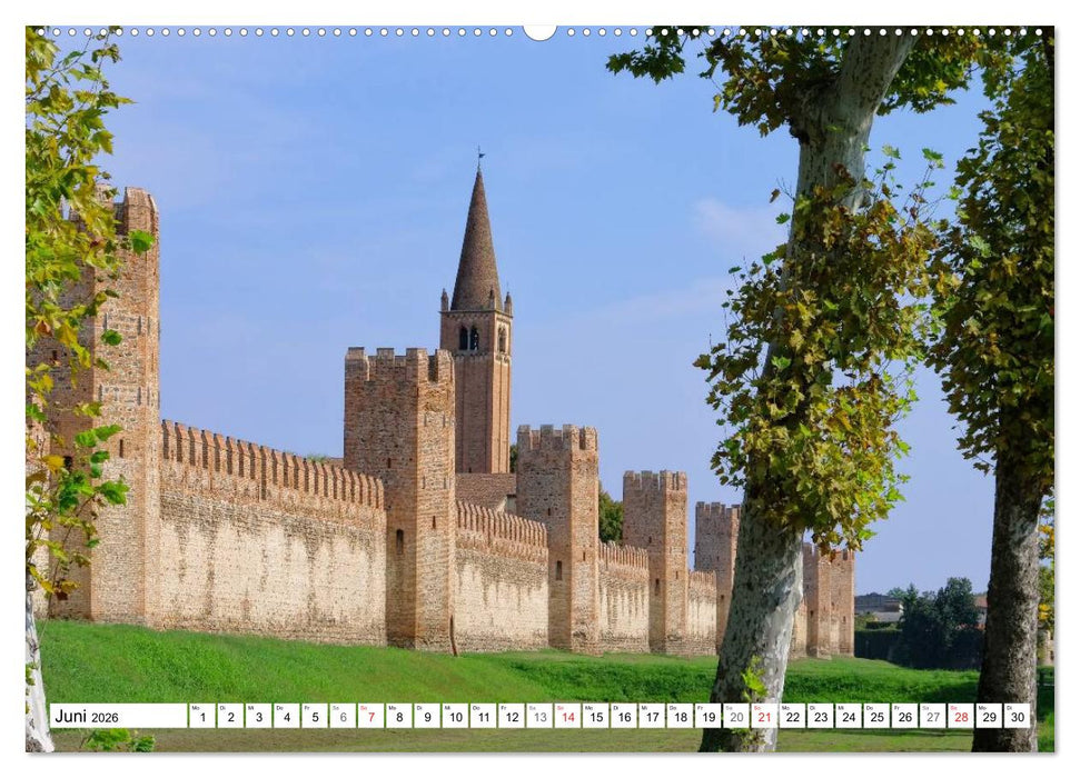 Venetien (CALVENDO Premium Wandkalender 2026)