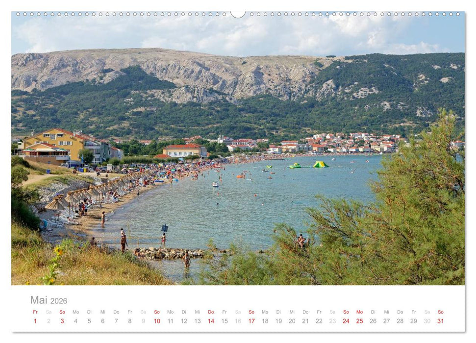 Kroatische Adriaküste (CALVENDO Wandkalender 2026)