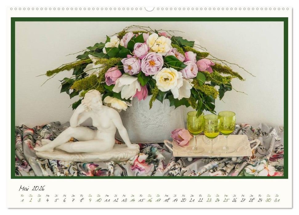 Raum für Blumen (CALVENDO Premium Wandkalender 2026)