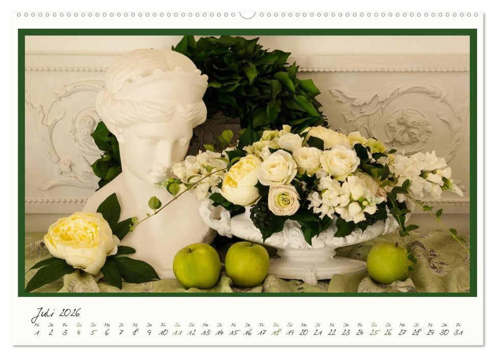 Raum für Blumen (CALVENDO Premium Wandkalender 2026)