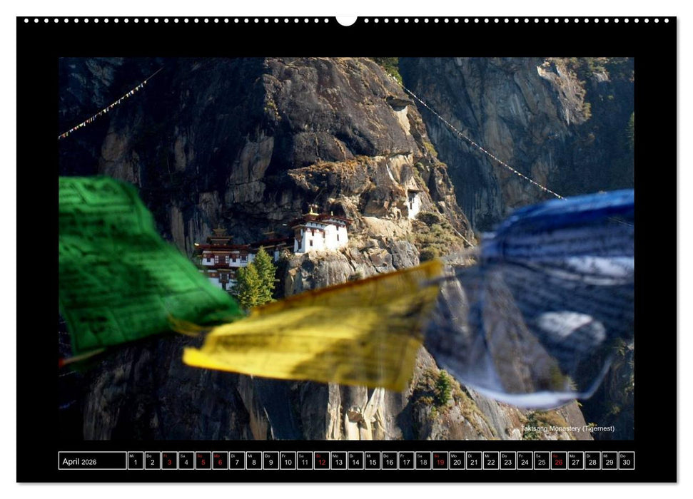 Bhutan Druk Yul 2026 (CALVENDO Premium Wandkalender 2026)