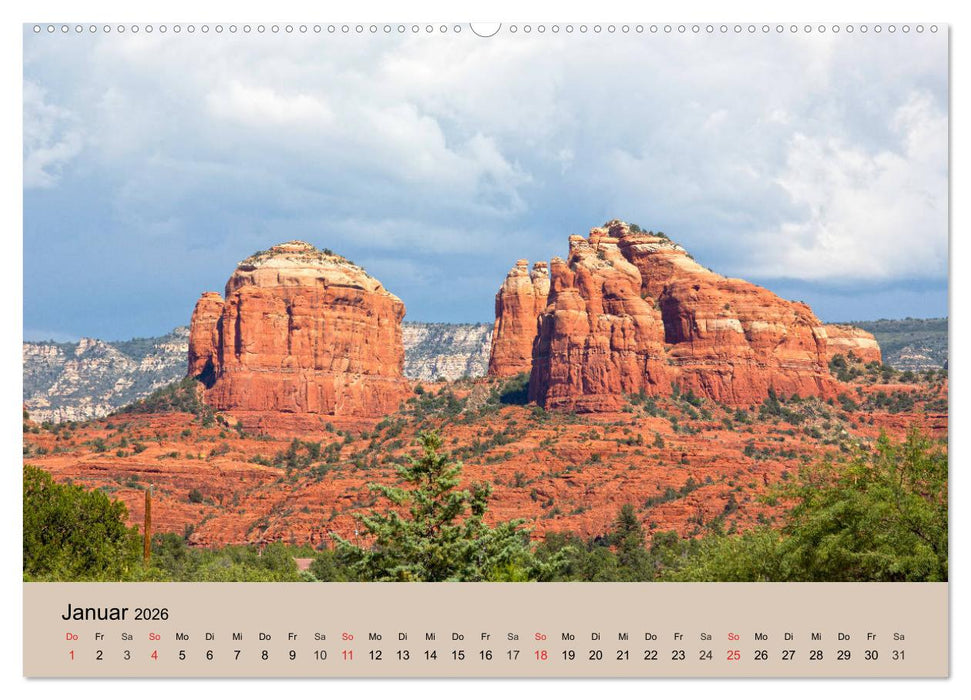 Faszination USA - traumhafter Südwesten (CALVENDO Premium Wandkalender 2026)