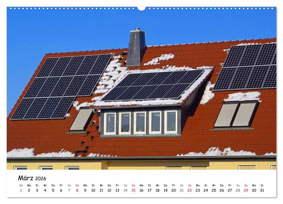 Erneuerbare Energien (CALVENDO Wandkalender 2026)