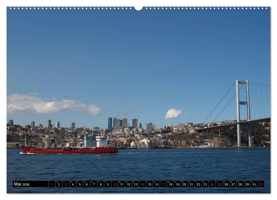 Istanbul - Konstantinopel - Byzanz (CALVENDO Wandkalender 2026)