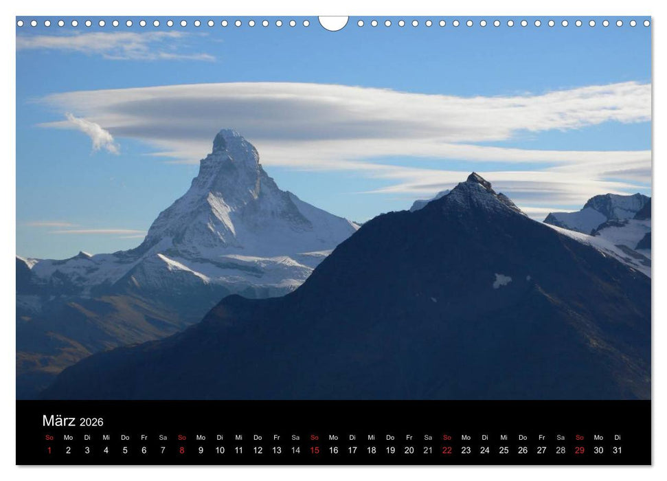 Faszination Matterhorn (CALVENDO Wandkalender 2026)