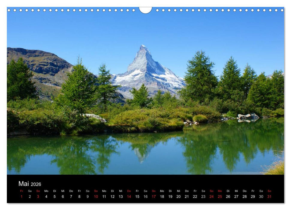 Faszination Matterhorn (CALVENDO Wandkalender 2026)