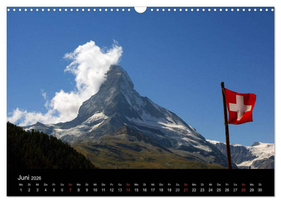 Faszination Matterhorn (CALVENDO Wandkalender 2026)