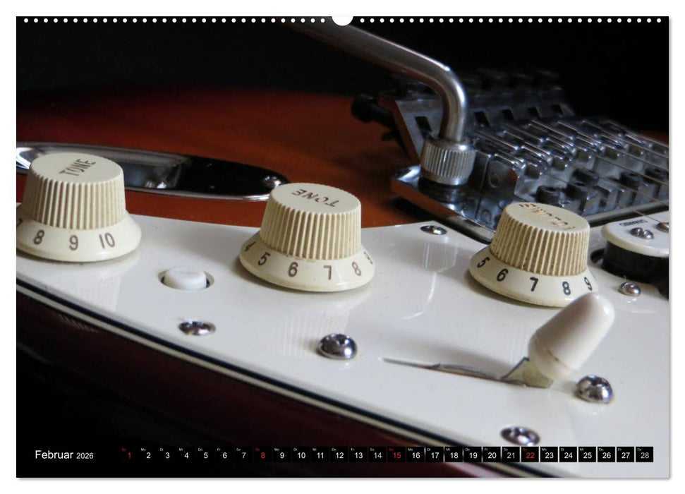 KULT GITARRE - Richie Sambora Stratocaster (CALVENDO Wandkalender 2026)