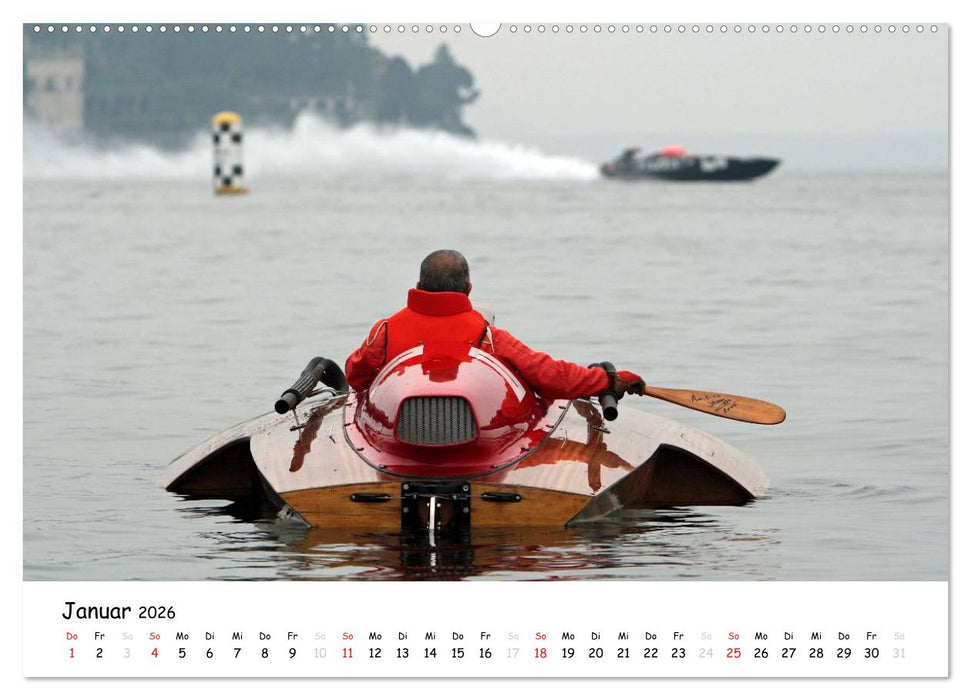 Offshore Powerboats (CALVENDO Premium Wandkalender 2026)