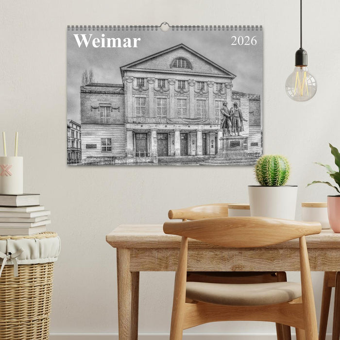 Weimar (CALVENDO Wandkalender 2026)