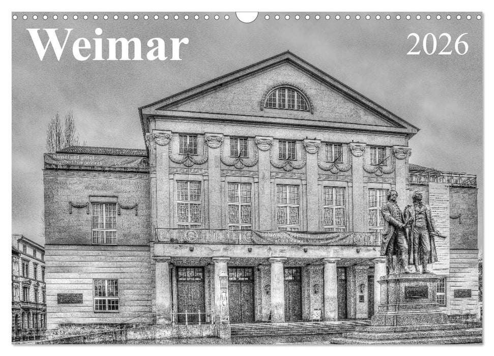 Weimar (CALVENDO Wandkalender 2026)