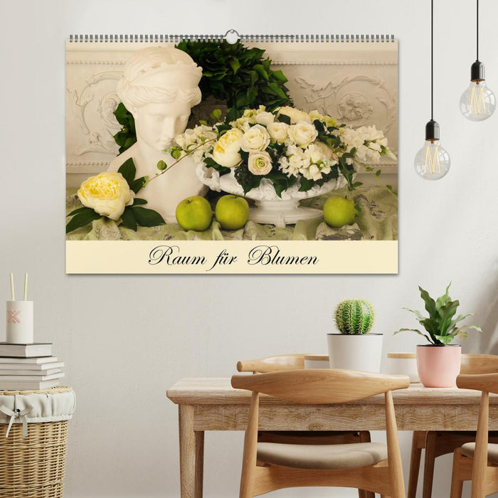 Raum für Blumen (CALVENDO Wandkalender 2026)