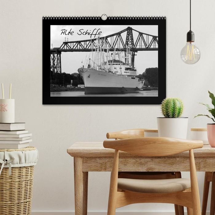 Alte Schiffe (CALVENDO Wandkalender 2026)