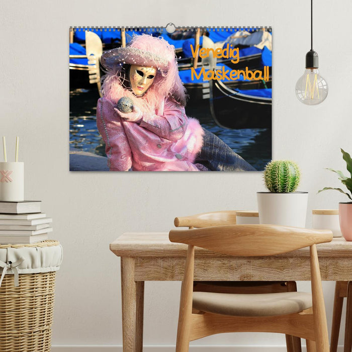 Venedig Maskenball (CALVENDO Wandkalender 2026)