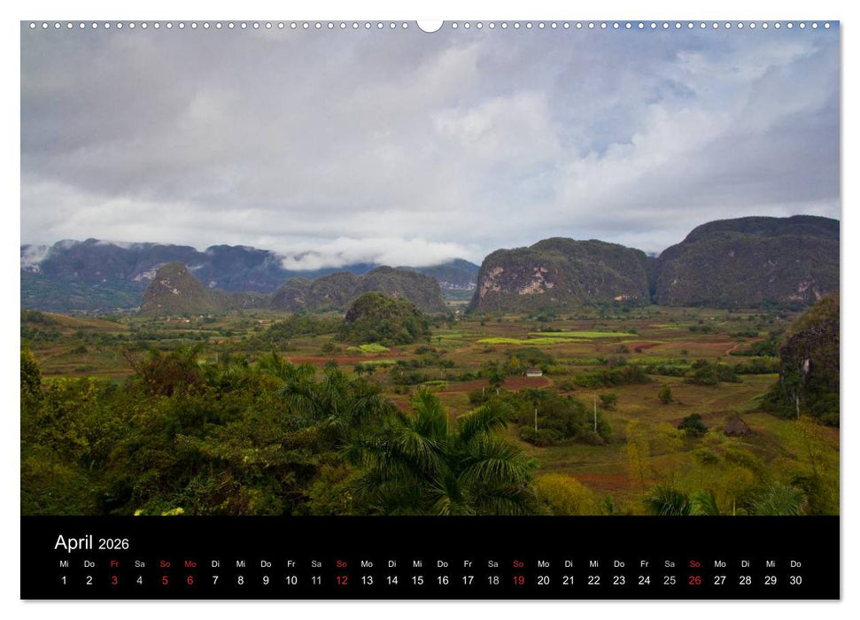 KUBA - Land und Menschen (CALVENDO Wandkalender 2026)