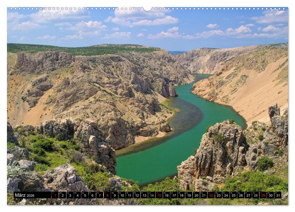 Dalmatien (CALVENDO Wandkalender 2026)