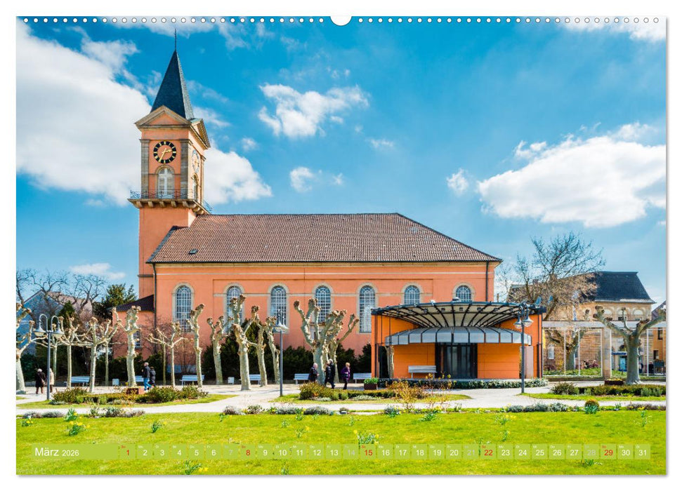 Malerisches Bad Dürkheim (CALVENDO Wandkalender 2026)