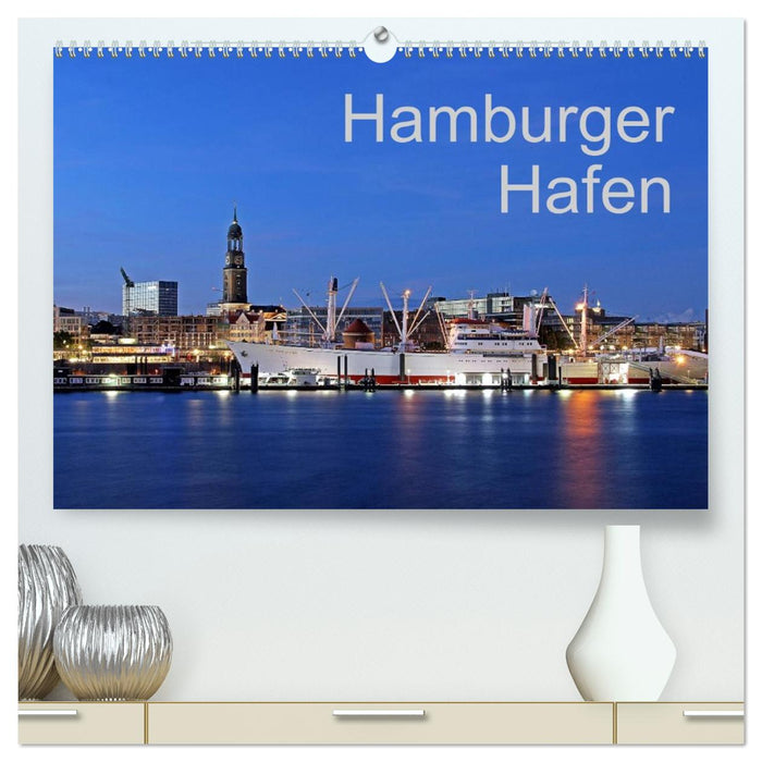 Hamburger Hafen (CALVENDO Premium Wandkalender 2026)