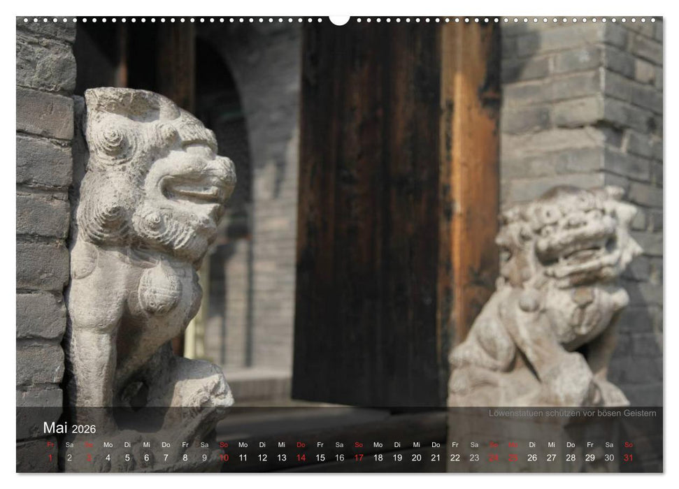 Erlebe China (CALVENDO Wandkalender 2026)