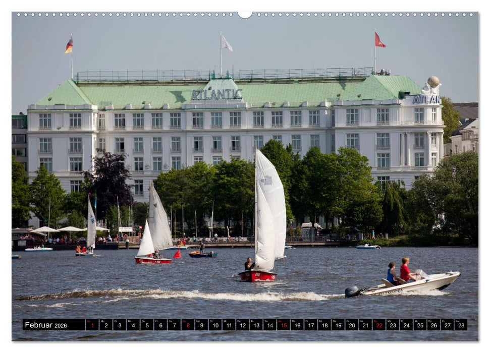 Hansestadt Hamburg (CALVENDO Wandkalender 2026)