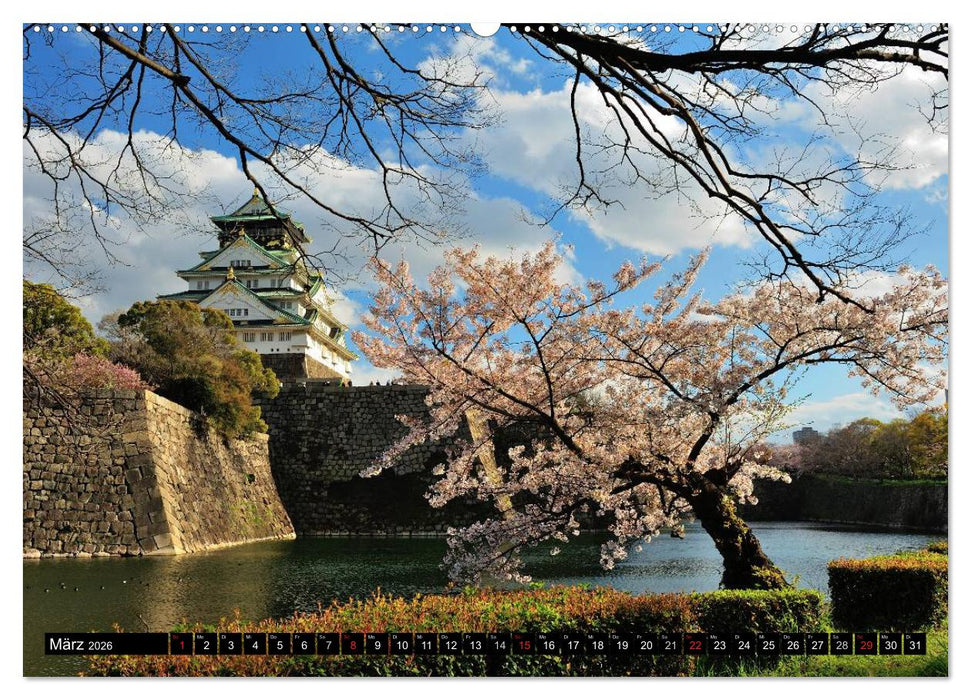 Japan. Impressionen (CALVENDO Premium Wandkalender 2026)