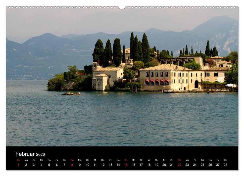 Gardasee / CH-Version (CALVENDO Wandkalender 2026)