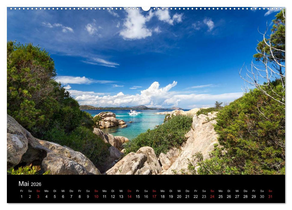 Sardinien / CH-Version (CALVENDO Wandkalender 2026)