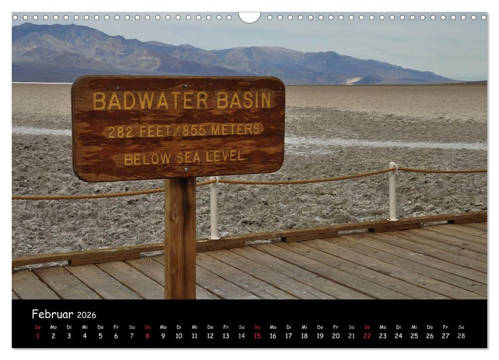 Rundreise Kalifornien mit Las Vegas (CALVENDO Wandkalender 2026)