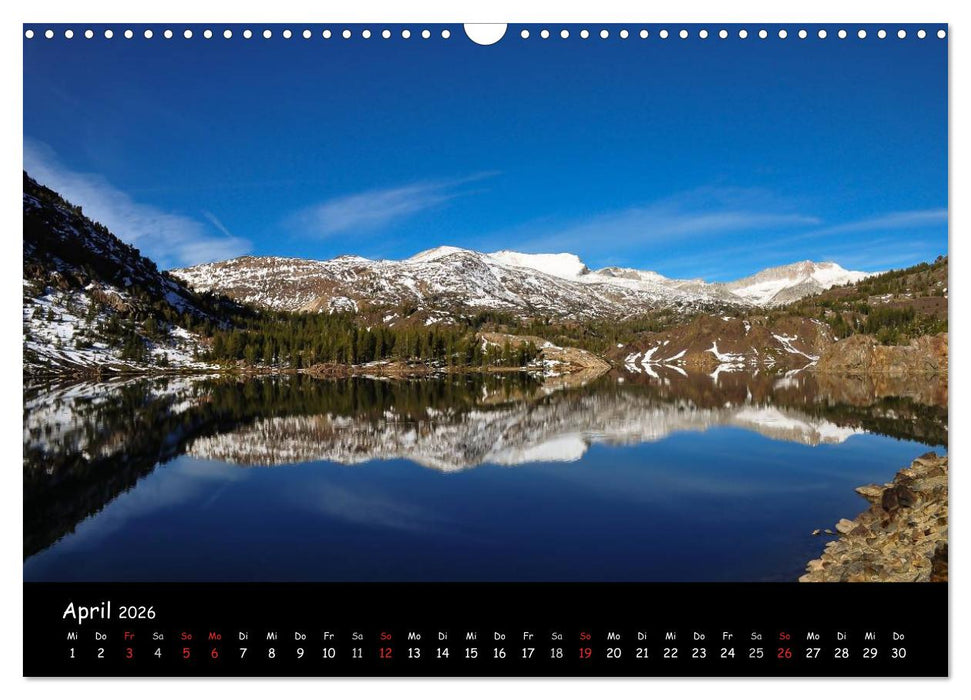 Rundreise Kalifornien mit Las Vegas (CALVENDO Wandkalender 2026)