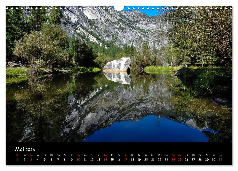 Rundreise Kalifornien mit Las Vegas (CALVENDO Wandkalender 2026)