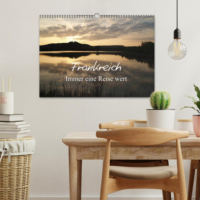 Frankreich - Immer eine Reise wert (CALVENDO Wandkalender 2026)