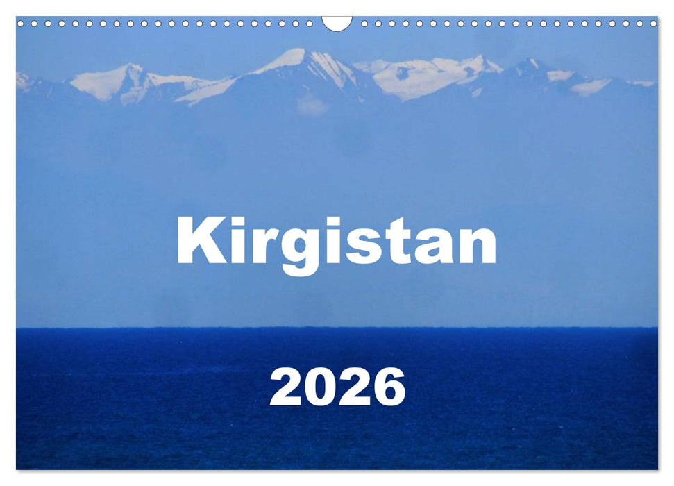 Kirgistan 2026 (CALVENDO Wandkalender 2026)