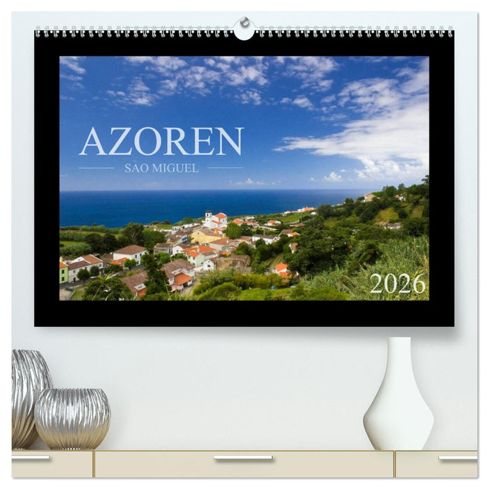 Azoren - São Miguel (CALVENDO Premium Wandkalender 2026)