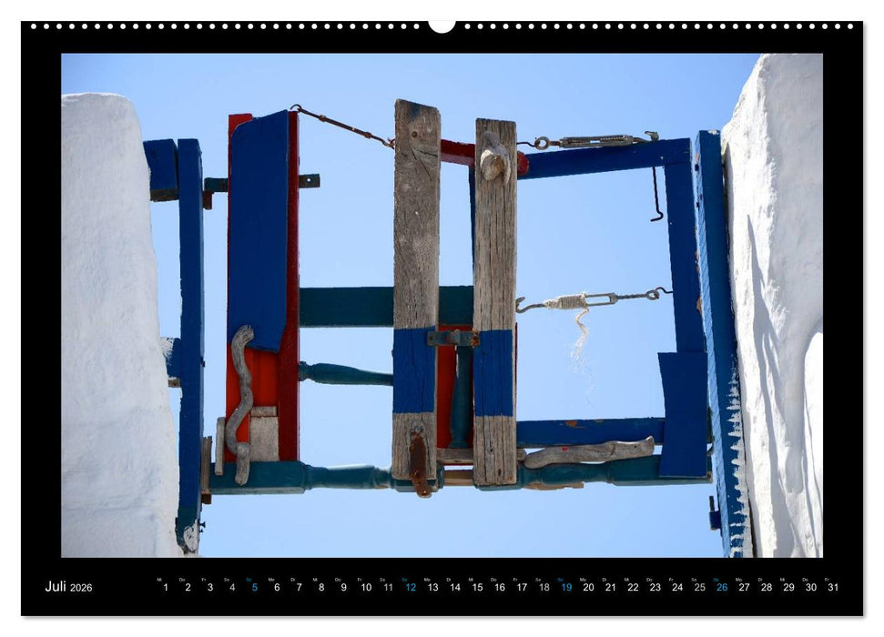 Santorini (CALVENDO Premium Wandkalender 2026)