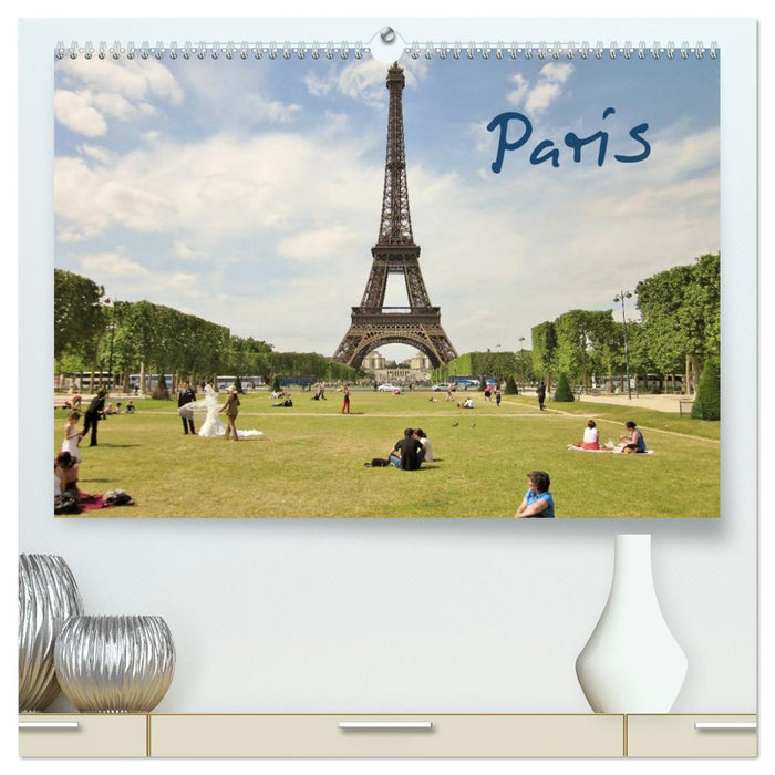 Paris (CALVENDO Premium Wandkalender 2026)