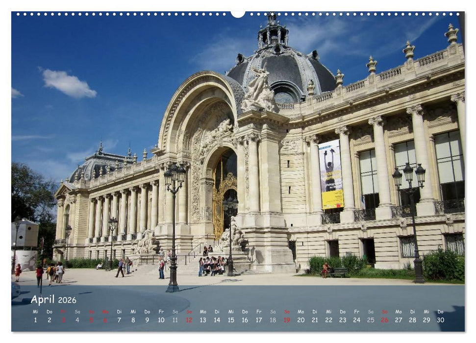 Paris (CALVENDO Premium Wandkalender 2026)