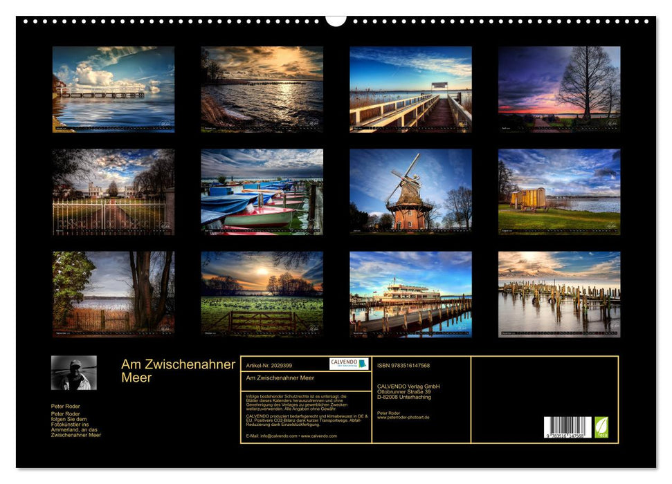 Am Zwischenahner Meer (CALVENDO Wandkalender 2026)