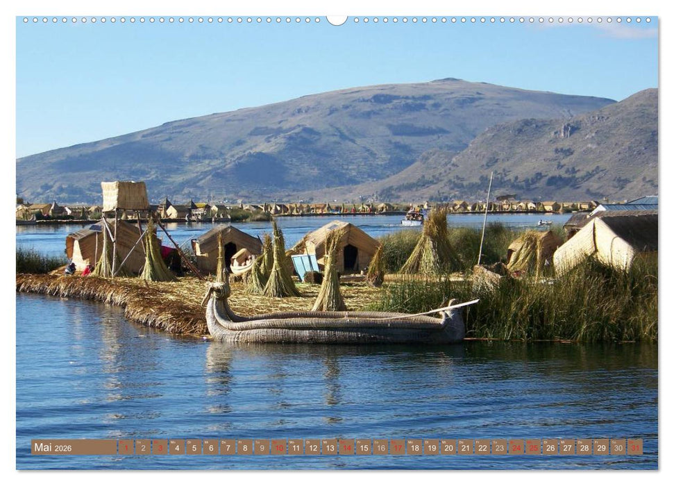 Perú. Impressionen (CALVENDO Wandkalender 2026)