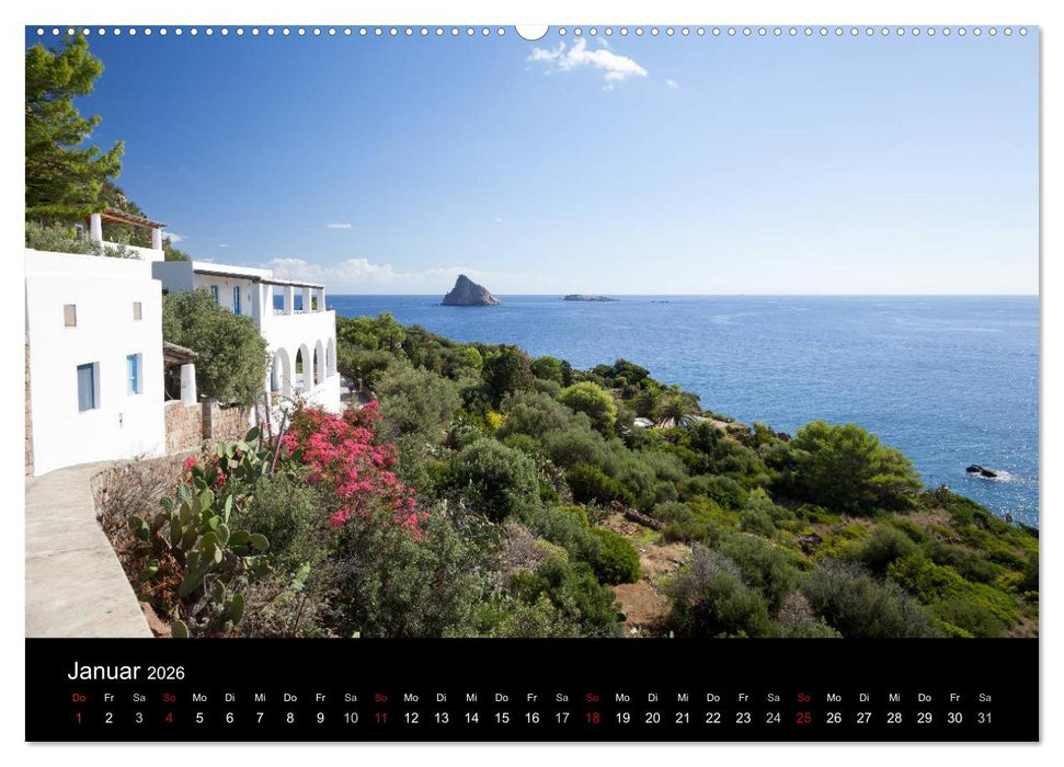 Liparische Inseln (CALVENDO Premium Wandkalender 2026)