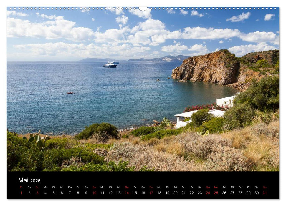 Liparische Inseln (CALVENDO Premium Wandkalender 2026)
