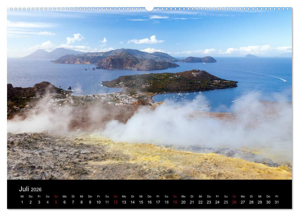 Liparische Inseln (CALVENDO Premium Wandkalender 2026)