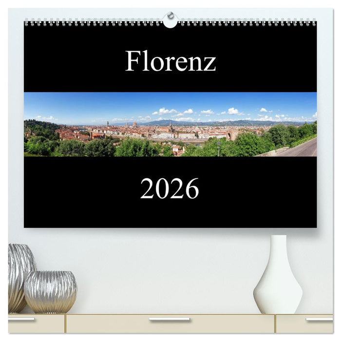 Florenz (CALVENDO Premium Wandkalender 2026)