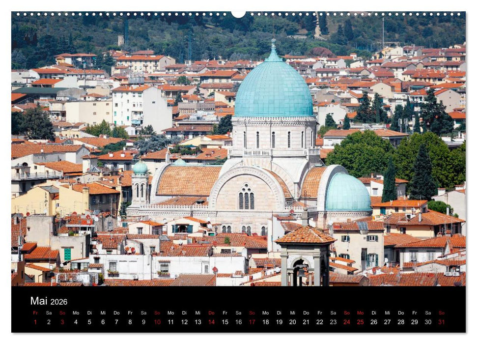 Florenz (CALVENDO Premium Wandkalender 2026)